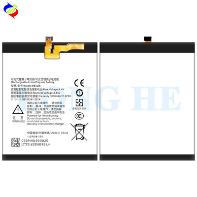 3030mAh HE328 Κατασκευή Λιθιοειδούς κυψέλης έξυπνος κινητής τηλεφωνίας αντικατάσταση μπαταρίας για Nokia 8
