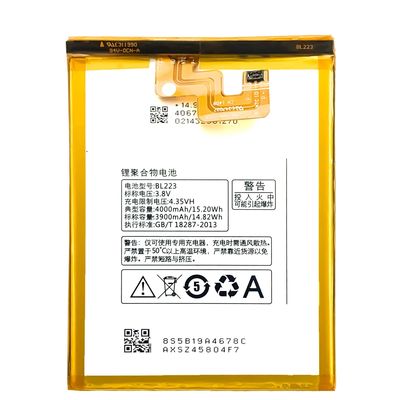 4000mAh BL223 μπαταρία για το Lenovo Vibe Z2 Pro K80 K80M K920 P90 K7 Ανθεκτική και ισχυρή