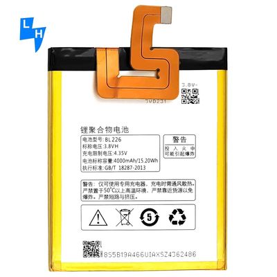 4000mAh Δυνατότητα BL226 3.8V Λίθιο Πολυμερές Κελί για Lenovo S860 Αντικατάστατη μπαταρία