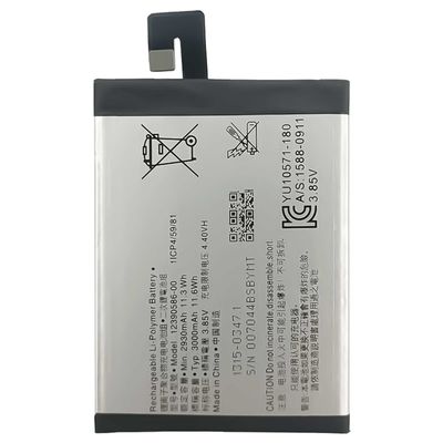 Κωδικοποίηση 12390586-00 3000mAh 3.85V μπαταρία πολυμερούς λιθίου για αντικαταστάσιμη φόρτιση Sony