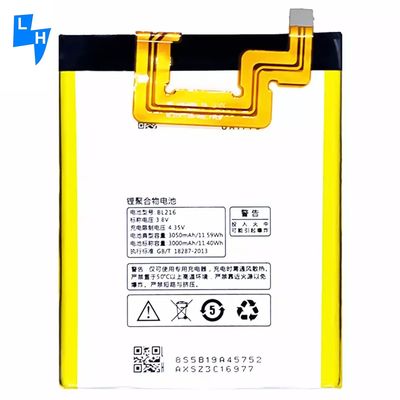 500PCS DOM White BL216 3.8V 10307mAh Vibe Z K6 X910 K910/E Αντικατάσταση μπαταρίας λιθίου