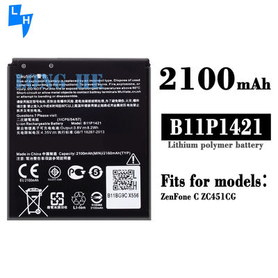 Αποθεματικό B11P1421 μπαταρία για ZenFone C ZC451CG Z007 κινητό τηλέφωνο πρωτότυπο ιόντα λιθίου