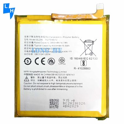 Διπλή προστασία IC 4000mAh BL296 μπαταρία για Lenovo Z6 L78121 Z6pro Z6 Pro L78051