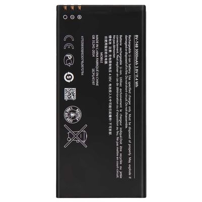 Διπλή προστασία IC 3000mAh BV-T4B μπαταρία ιόντων λιθίου για Lumia 640 XL Smartphone Για Nokia