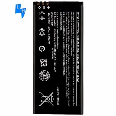 500PCS MOQ BV-T5E 4.4V 3000mAh επαναφορτιζόμενη μπαταρία για το Nok Lumia 950 RM-1106 RM-1104 RM-110