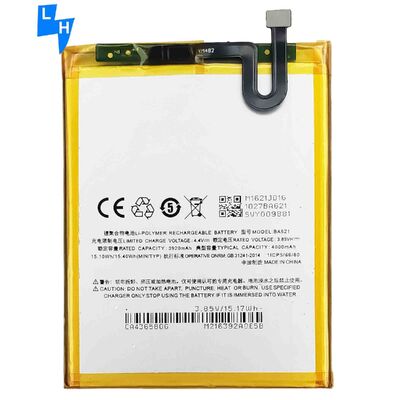 MeiZu συμβατή μπαταρία Lithium BA621 για M5 Note Note 5 3.85V 4000mAh A