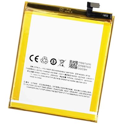 Meizu M3 M3S Αντικατάσταση μπαταρίας κινητού τηλεφώνου BT68 OEM/ODM 500pcs Διπλή προστασία IC