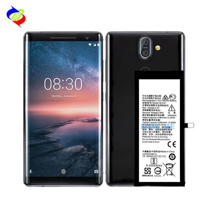 Ψηφιακή μπαταρία για το Nokia 8 Sirocco N8 Μεγάλη χωρητικότητα 3260mah