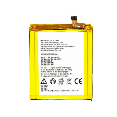 Διπλή προστασία IC 3140mAh επαναφορτιζόμενη μπαταρία Li3931T44P8h756346 για ZTE Axon 7 Εργαλεία