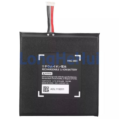Τεχνική προστασία διπλού IC 4310mAh Εσωτερική μπαταρία για Switch Gamepad