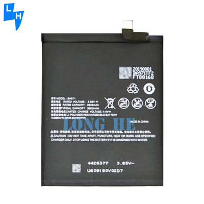 100% μπαταρία BA971 για MEIZU 16s 16S PRO 3600mAh μπαταρίες αντικατάστασης πολυμερούς λιθίου