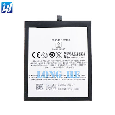 Μακροχρόνια 3060mAh 3.8V μπαταρία πολυμερούς λιθίου για MEIZU M15/15 Lite Mobile Version