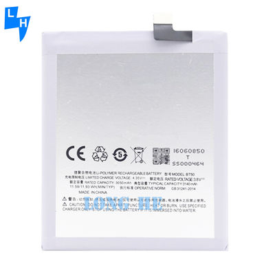Meizu Meilan M1 BT50 μπαταρία 3140mAh επαναφορτιζόμενη μπαταρία πολυμερούς λιθίου