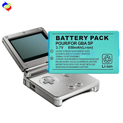 GBA SP 850mAh κινητή μπαταρία για Nintendo SWITCH Gameboy Advanced επαναφορτιζόμενο λιθιοειδές