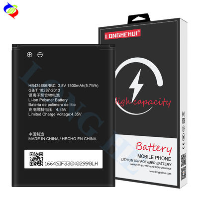 Κινέζικο εργοστάσιο 3.8V 1500mAh μπαταρία HB434666RBC Για Huawei E5573s-806 E-606 E5577 επαναφορτιζόμενη μπαταρία λιθίου