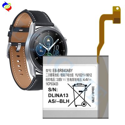 Αρχική μπαταρία αντικατάστασης EB-BR840ABY Για Samsung Watch3 SM-R840 Watch3 έκδοση Αυθεντική επαναφορτιζόμενη μπαταρία ρολογιού 340mAh