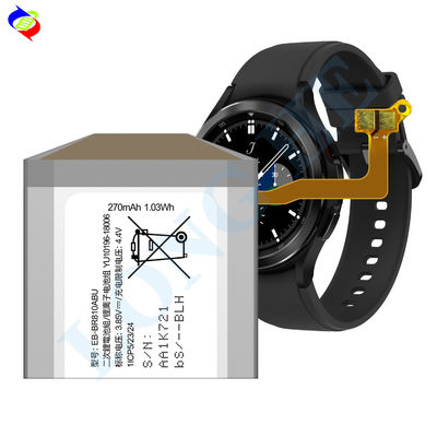 3.85v 270mAh EB-BR810ABU μπαταρία για Samsung Galaxy Gear S4 mini Watch 42mm Αντικατάσταση μπαταριών
